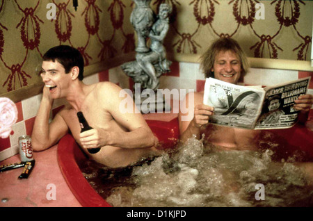 Dumm Und Duemmer Dummen dümmer Jim Carrey, Jeff Daniels Schliesslich Entdeckt Lloyd (Jim Carrey, l), Dass Auch Harry (Jeff Stockfoto