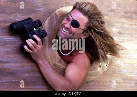 Captain Ron: Kreuzfahrt Ins Glueck Captain Ron Captain Ron (Kurt Russell) in Szene. Lokalen Caption *** 1992 BUENA VISTA Stockfoto