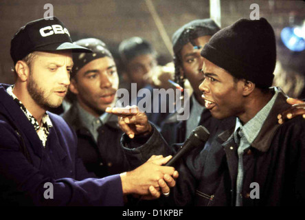 CB 4-Die Rapper Aus L.A.  CB 4 Chris Elliott, Allen Payne, Deezer D., Chris Rock Der Journalist der CB 4, A.White (Chris Stockfoto