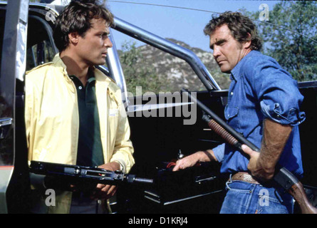 Ein Colt Fuer Alle Faelle Colt, Howie (Douglas Barr), Colt Seavers (Lee Majors) *** lokalen Caption *** 1981 des 20. Jahrhunderts Stockfoto