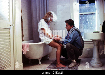 Eine Verhaengnisvolle es Fatal Attraction Glenn Close, Michael Douglas Um Dan (Michael Douglas) Zurueckzugewinnen, Stockfoto