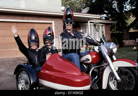 Sterben Sie, Coneheads Coneheads Jane Curtin, Michelle Burke, Dan Aykroyd Da Sie Den Menschen Ähnlich Sehen, Fällt es Pyramaat (Jane Stockfoto