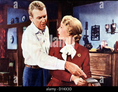 Geheimagent Des Fbi Fbi Story, James Stewart, Vera Miles Chip Hardesty (James Stewart) aber Seiner Frau Lucy (Vera Stockfoto