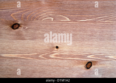 Massivem Kiefernholz Textur mit Knoten Stockfoto