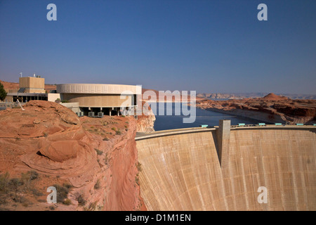 Glen-Schlucht-Verdammung in den Colorado River in Arizona, USA Stockfoto