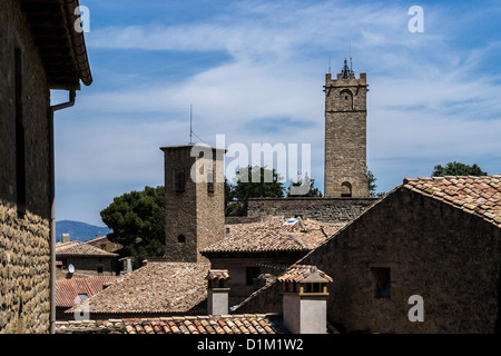 Mittelalterliche Stadt Sos del Rey Católico in Aragón, Spanien Stockfoto