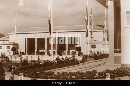 Kunsthalle, Empire Exhibition statt im Bellahouston Park in Glasgow, Schottland, 1938, UK Stockfoto