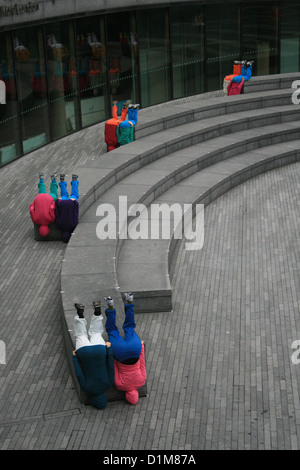 Einrichtungen im Stadtraum Performance, London Stockfoto