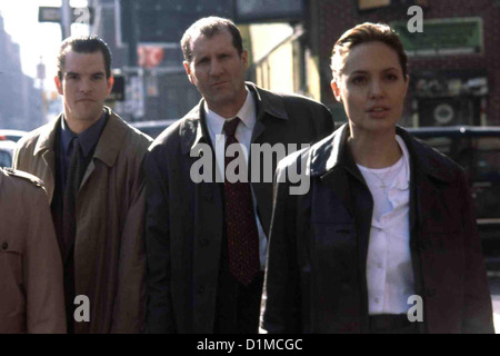 Der Knochenjaeger Bone Collector, Mike McGlone, Ed O'Neill, Angelina Jolie *** lokalen Caption *** 1999 Columbia TriStar Stockfoto