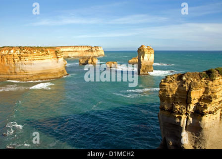 Kalkstein-Stacks auf der Küste im südlichen Victoria ist eine von Australiens führenden touristischen Attraktionen Stockfoto