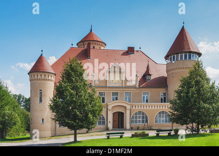 Schloss Stolpe Schloss, Insel Usedom, Landkreis Vorpommern-Greifswald, Mecklenburg-Western Pomerania, Deutschland, Europa Stockfoto