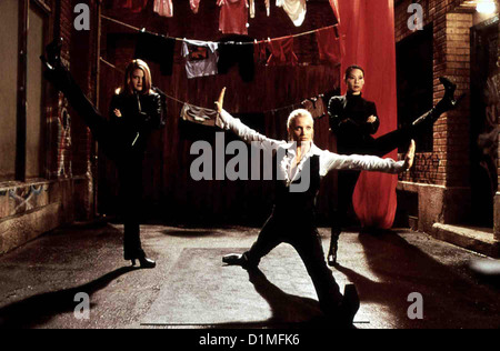 3 Engel Fuer Charlie Charlie Engel zeichnete Barrymore, Cameron Diaz, Lucy Liu Charlies Engel Dylan (Drew Barrymore), Natalie Stockfoto