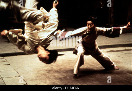 Tiger & Dragon Crouching Tiger, Hidden Dragon Jen Yu (Zhang Ziyi), Yu Shu Lien (Michelle Yeoh) *** lokalen Caption *** 2000 Stockfoto