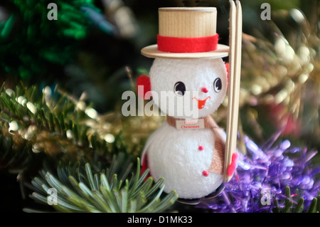 Warten auf den Schnee Stockfoto