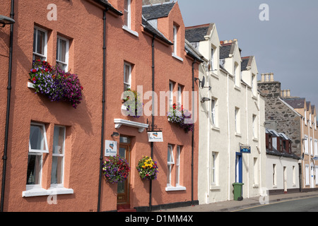 Ben Tianavaig Bed and Breakfast, sich Terrasse, Portree, Scotland, UK Stockfoto