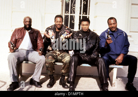 Ghettobuster I Git You Sucka Isaac Hayes, Keenan Ivory Wayans, Bernie Casey, Jim Brown gonna 'm *** lokalen Caption *** 1988 MGM Stockfoto