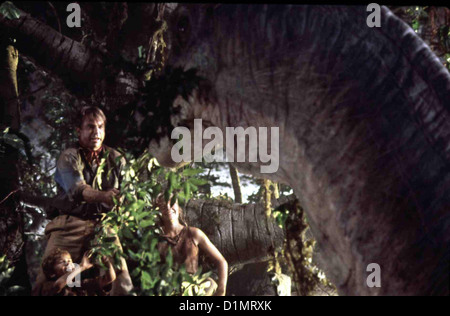 Jurassic Park Jurassic Park - Hr Joseph Mazzello, Sam Neill, Ariana Richards *** lokalen Caption *** Universal Pic 1993., Clips Stockfoto