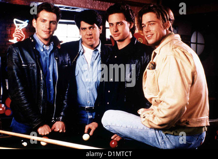 Glory Days Ruhm Tage Evan Mirand, Nicholas Kallsen, Brad Pitt, Stephen Alexander *** lokale Beschriftung *** 1990 RHI Stockfoto