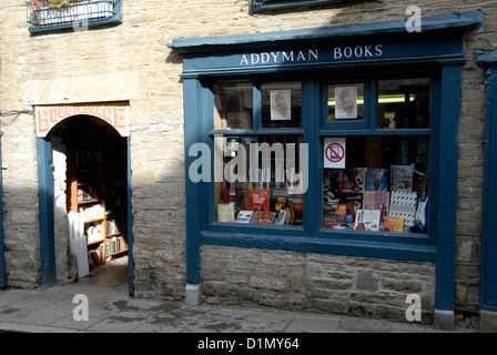 Addyman Buchläden in Hay-on-Wye Welsh auf der England - Wales Grenze, UK Stockfoto