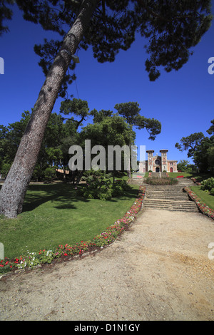 Die Kirche Notre-Dame-Des-Pässe in Arcachon, Gironde, Frankreich. Stockfoto