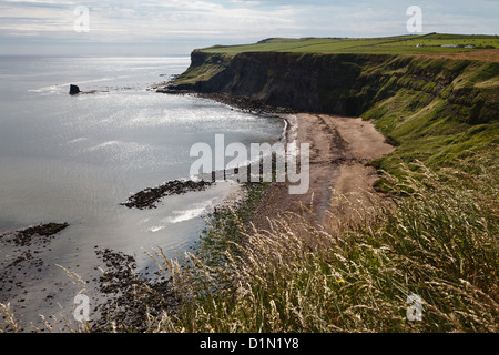 Gegen Bucht, in der Nähe von Whitby, North Yorkshire, England Stockfoto