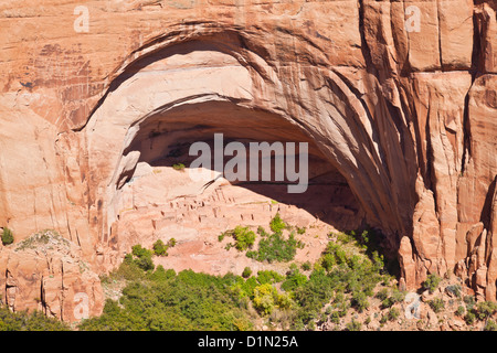 Betatakin Wohnung einer uralten Puebloan Ruins am Navajo National Monument in der Nähe von Kayenta Arizona AZ Vereinigte Staaten von Amerika USA Stockfoto