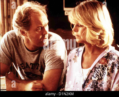 Bigfoot Und sterben Hendersons Harry Hendersons John Litgow, Melinda Dillon Als Fanatische Jäger Hinter Bigfoot ihr Sind Stockfoto