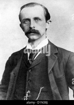 Sir James Matthew Barrie, schottischer Schriftsteller und Dramatiker, Schöpfer von Peter Pan. Stockfoto