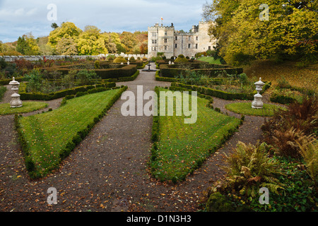 Chillingham Castle in Northumberland, England Stockfoto