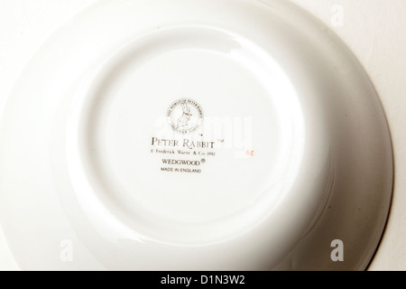 Wedgwood Peter Rabbit Factory mark Stockfoto