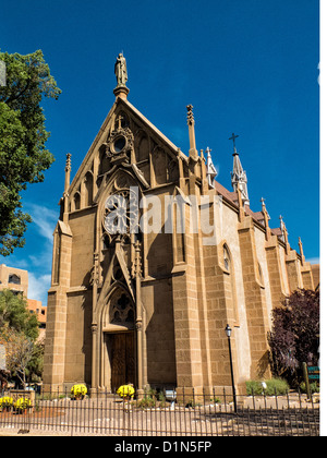 Loretto-Kapelle in Santa Fe, New Mexico Stockfoto