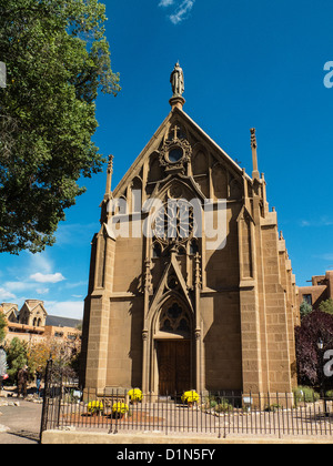 Loretto-Kapelle in Santa Fe, New Mexico Stockfoto