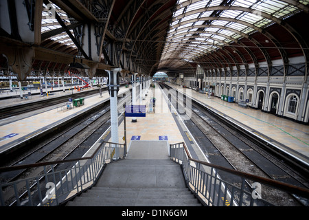 Paddington Bahnhof geschlossen wegen Network Rail jährliche Wartung, 26. Dezember 2012, London, England, UK Stockfoto