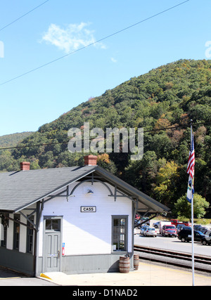 Cass Scenic Railroad State Park, West Virginia, USA Stockfoto