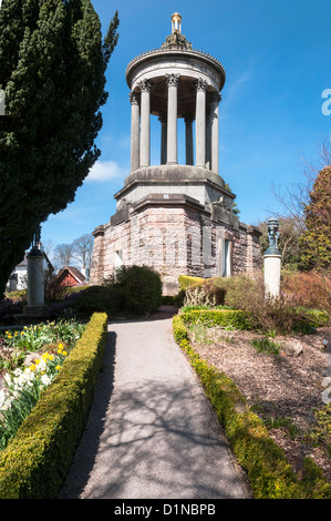 Burns Monument Burns Erbe Nationalpark Alloway nr Ayr South Ayrshire Schottland Stockfoto