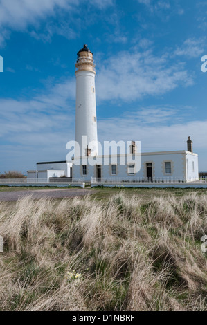 Barns Ness Leuchtturm 5km von Dunbar East Lothian Schottland. Erbaut 1899-1901 von David Stevenson Stockfoto