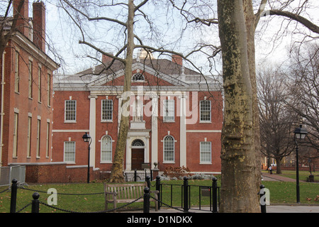 American Philosophical Society, Bibliothekssaal, Philadelphia, Pennsylvania. Stockfoto