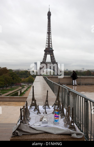 Eiffelturm in Paris, Frankreich Stockfoto