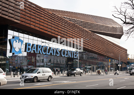 Barclays Center ist ein Mehrzweck-indoor-Arena, eröffnet 2012 in Brooklyn, New York Stockfoto