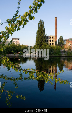 Berlin, Deutschland, freie Fabrikanlagen in der Köpenicker Straße Stockfoto