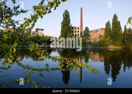 Berlin, Deutschland, freie Fabrikanlagen in der Köpenicker Straße Stockfoto