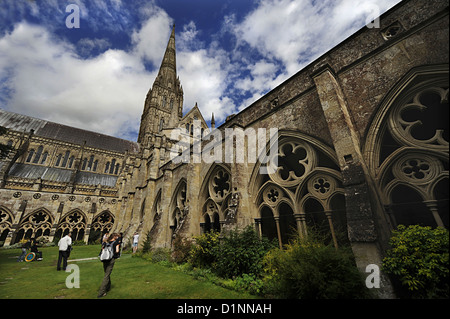 Kathedrale von Salisbury Stockfoto