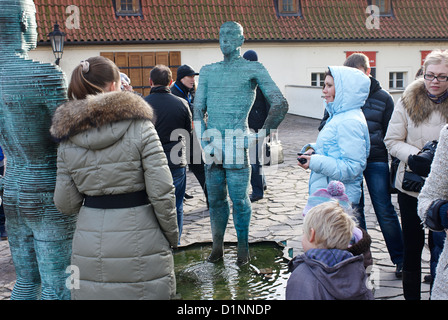 Kunst Museum Kampa - Jan und Meda Mladek Stiftung - Sova-Mühlen Prag Tschechische Republik Stockfoto