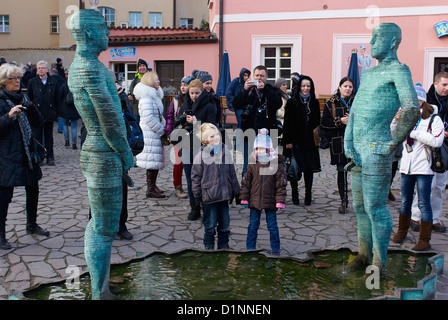 Kunst Museum Kampa - Jan und Meda Mladek Stiftung - Sova-Mühlen Prag Tschechische Republik Stockfoto