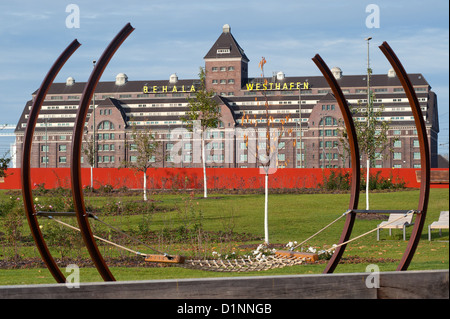 Berlin, Deutschland, die neu gestalteten Gartenstadt Moabit Stockfoto