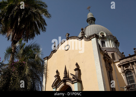 Heilige-Dreifaltigkeits-Kathedrale in Addis Abeba, Äthiopien. Stockfoto