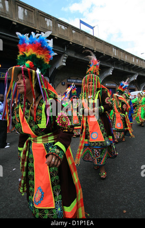 Carnaval del Pueblo-Festival in London Stockfoto