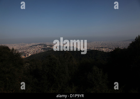 Blick auf Barcelona Stockfoto