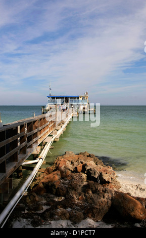 Rod & Reel Pier auf Anna Maria Island Florida Stockfoto