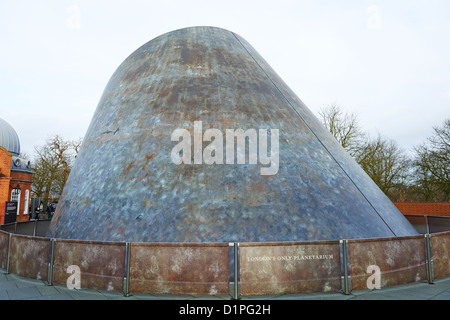 Außenseite des Peter Harrison Planetarium Royal Observatory Greenwich London UK Stockfoto